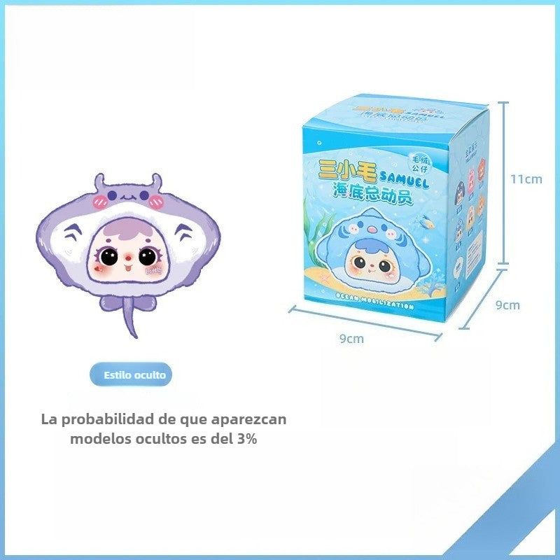 Samuel: Cute Plush Keychain Toy for Gifts and Decor