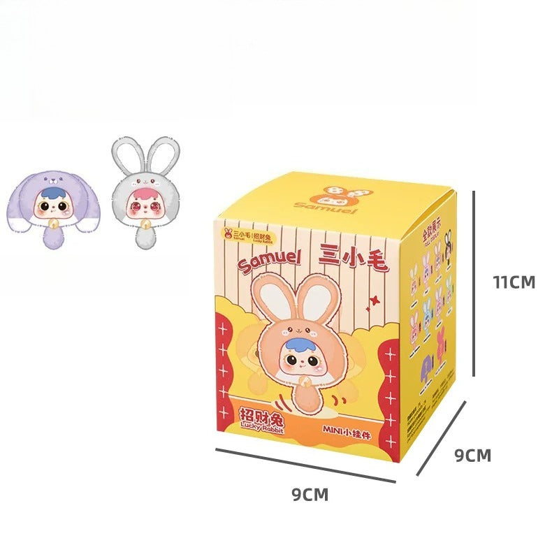 Mini Plush Animal Pendants: Trendy Gift Accessories for Women