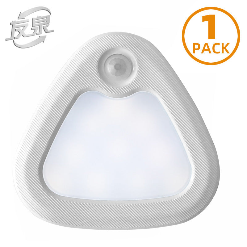 Luz Nocturna con Sensor de Movimiento y Batería: Diseño Creativo, Iluminación Inteligente para Armarios y Mesita de Noche