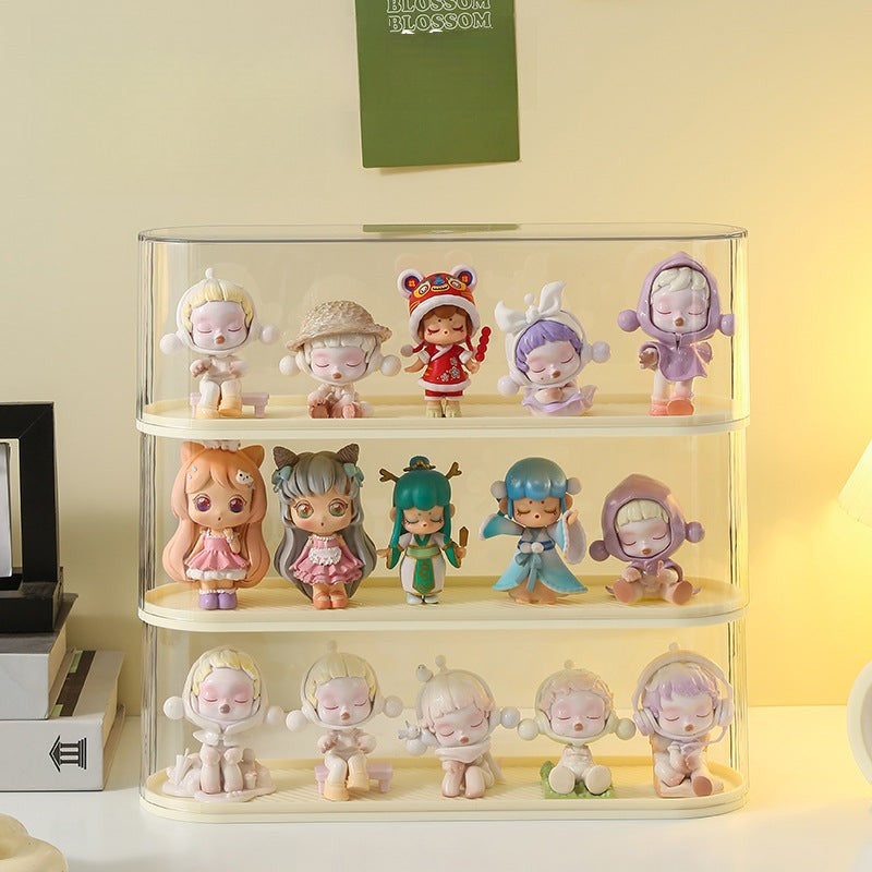 Estante Acrílico para Figuras de Colección – Compatible con POPMART, LEGO y Mini Blind Box
