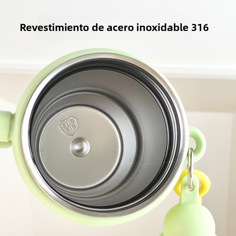 Vaso Térmico de Acero Inoxidable para Chicas | Gran Capacidad y Diseños Lindos