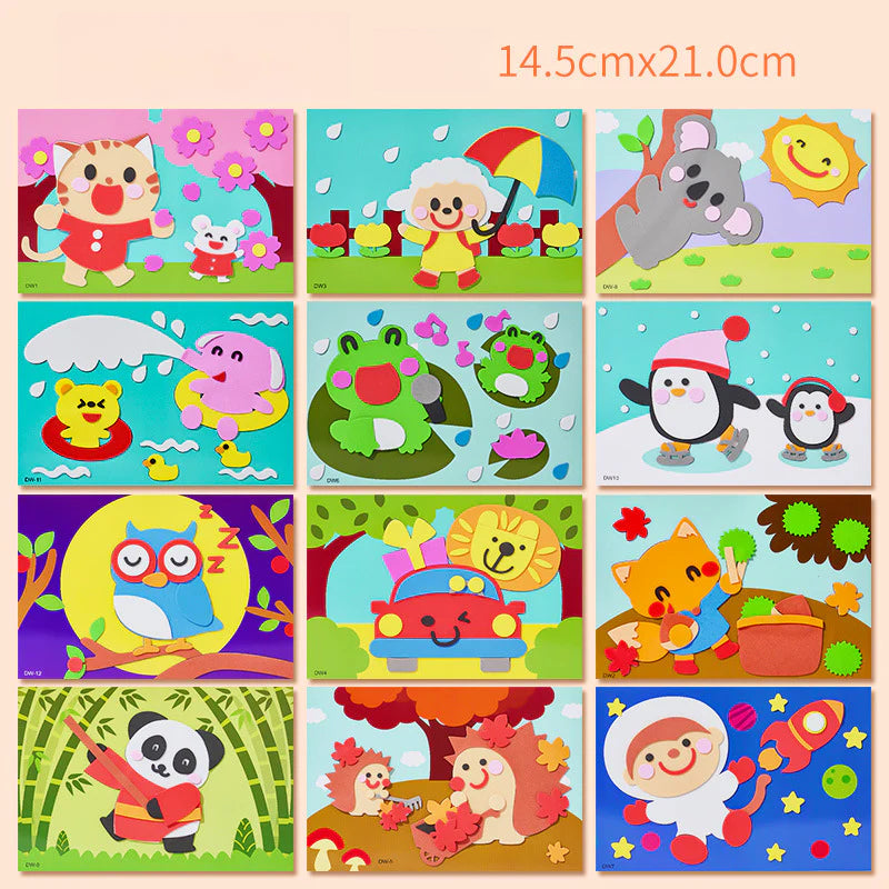 Arte creativo para niños pequeños