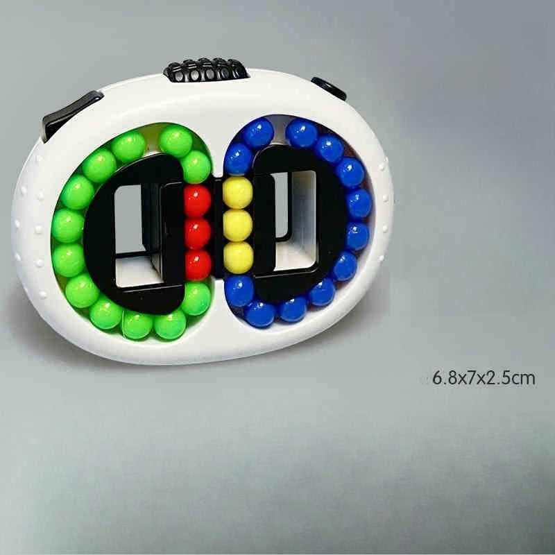 Hand Third Eye: Multicolor Puzzle Cube for Relaxation and Mental Development