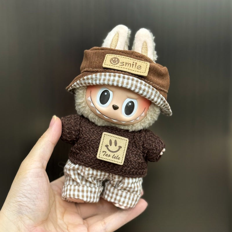 Ropa de Invierno para Muñecas Labubu de 17cm – Sets Calientitos y Adorables (Muñeca no incluida)