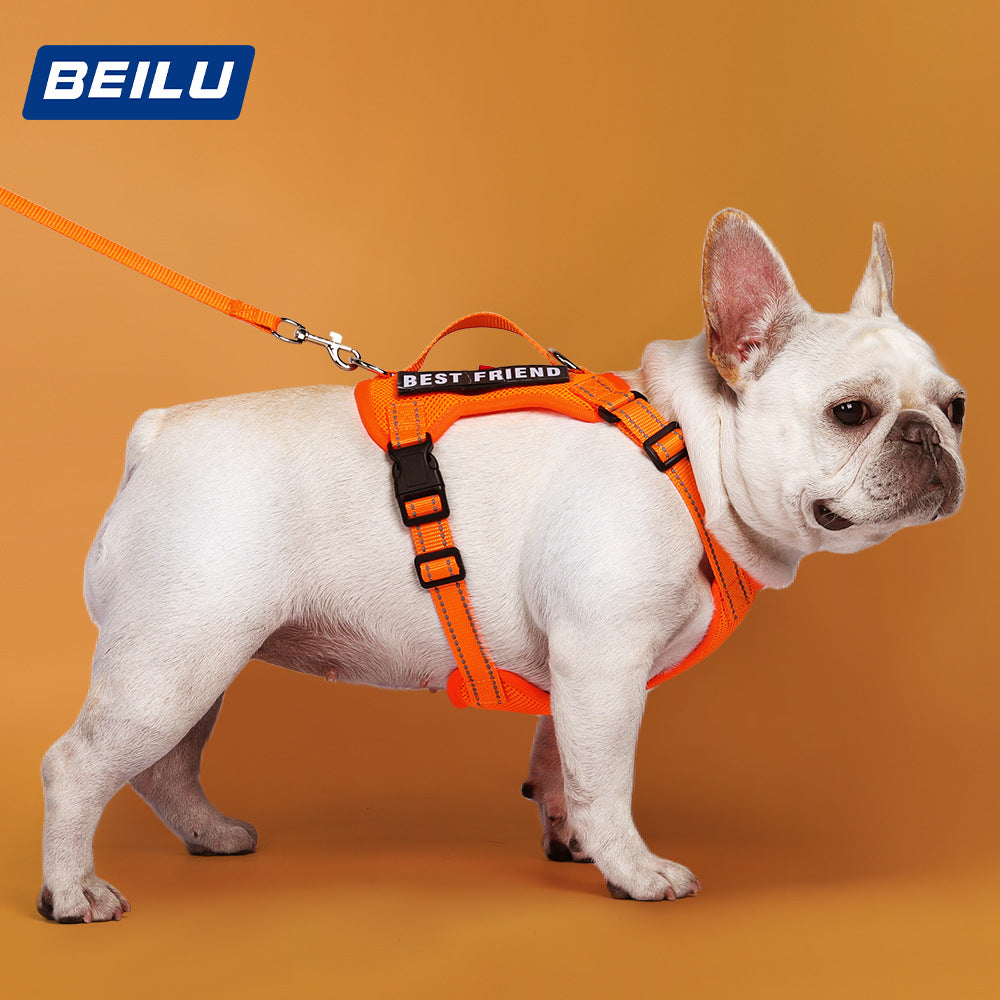 Arnés para Mascotas con Manija de Carga y Correa Incluida – Disponible en Varias Tallas