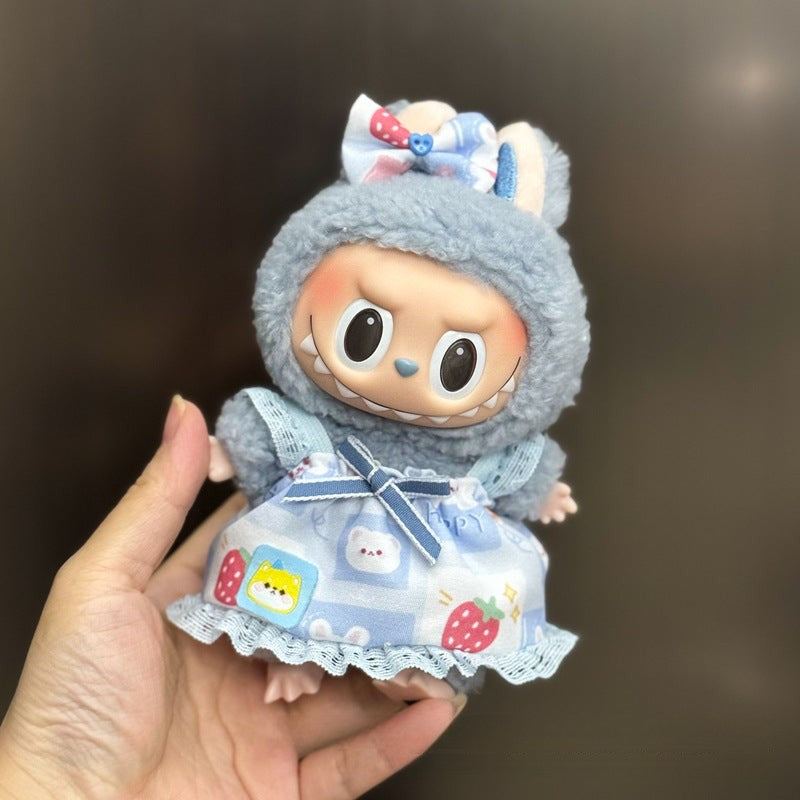 Ropa de Invierno para Muñecas Labubu de 17cm – Sets Calientitos y Adorables (Muñeca no incluida)