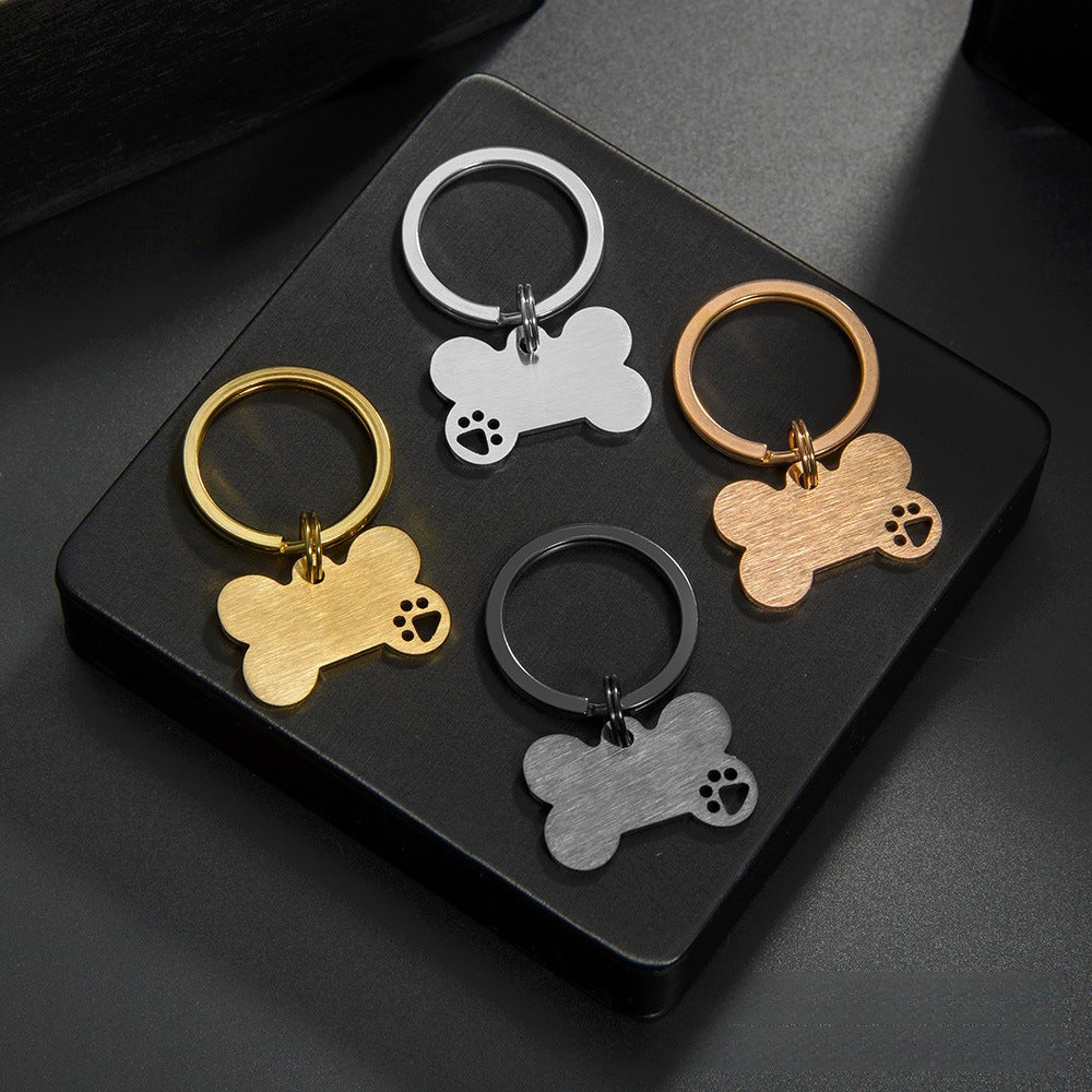 Accesorio de identificación para mascotas metálico