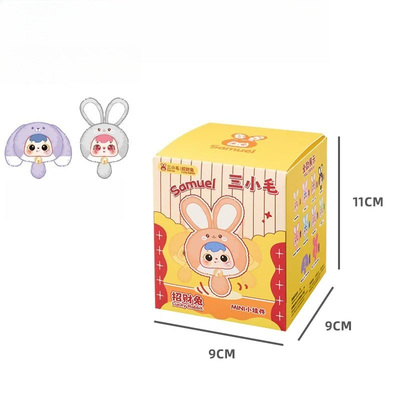 Mini Plush Animal Pendants: Trendy Gift Accessories for Women