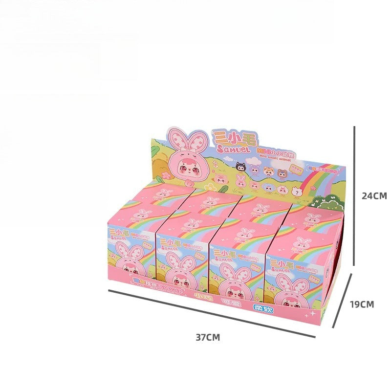 Mini Plush Animal Pendants: Trendy Gift Accessories for Women