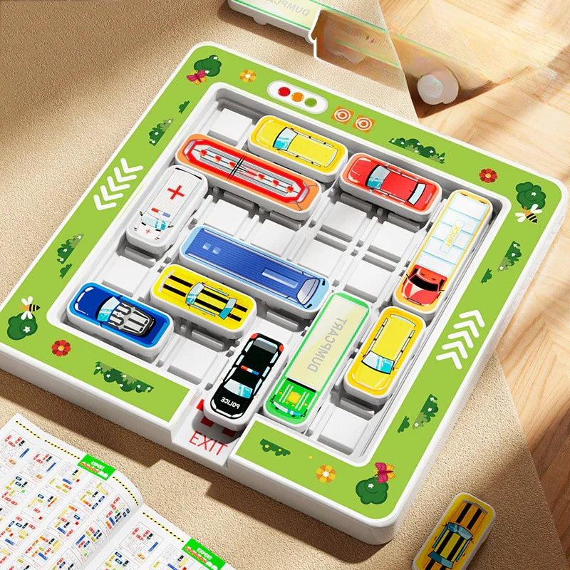 Juguete de Lógica con Coches Deslizables tipo Rompecabezas para Niños