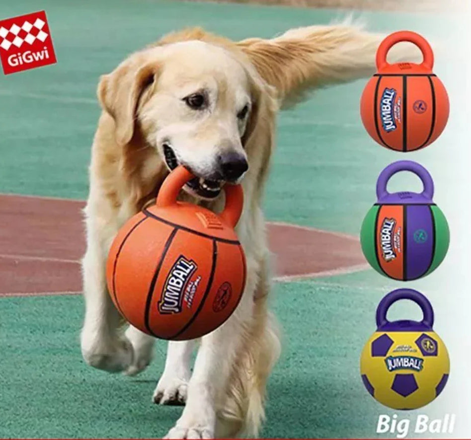 Pelota de juguete para perros grandes: resistente a mordidas, ideal para Golden Retriever, Labrador, Alaska