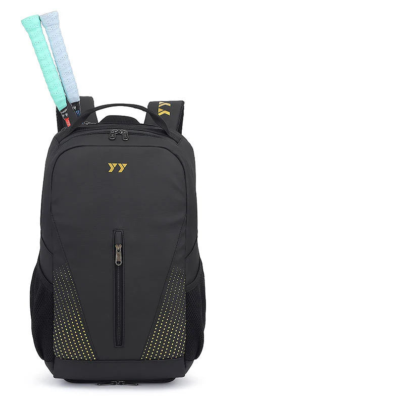 Mochila de Bádminton Unisex – Bolsa de Hombro para 3 Raquetas con Compartimentos Funcionales