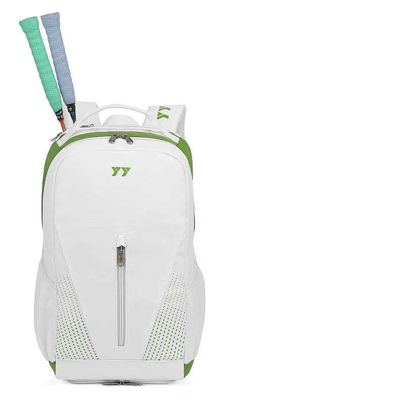 Mochila de Bádminton Unisex – Bolsa de Hombro para 3 Raquetas con Compartimentos Funcionales