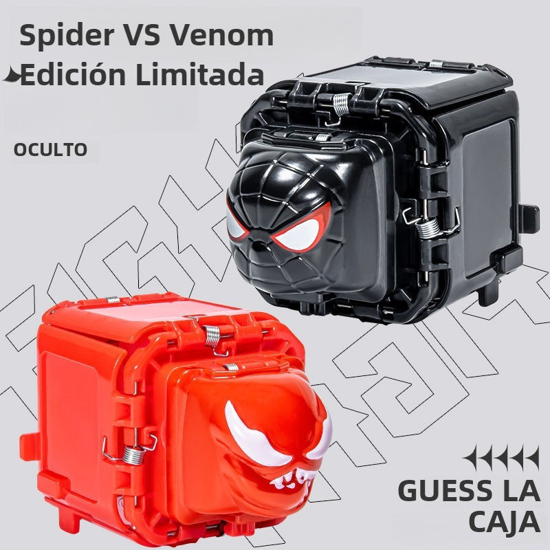 Juguete de Spider-Man para Piedra, Papel o Tijera: Huevo Creativo y Divertido, Popular en Redes Sociales