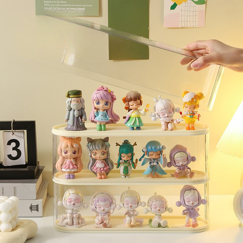 Estante Acrílico para Figuras de Colección – Compatible con POPMART, LEGO y Mini Blind Box