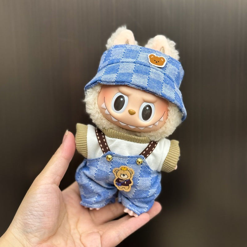 Whimsy Wardrobe: Compatible with Labubu, Clothing Set, Accessories for 17cm Dolls, Accessories for Labubu (No Doll)