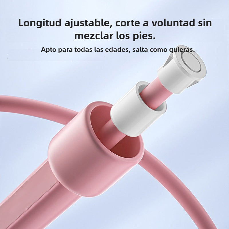 Cuerda de Saltar Ajustable para Niños y Adultos: Ideal para Competencias, Ejercicio y Fitness Escolar