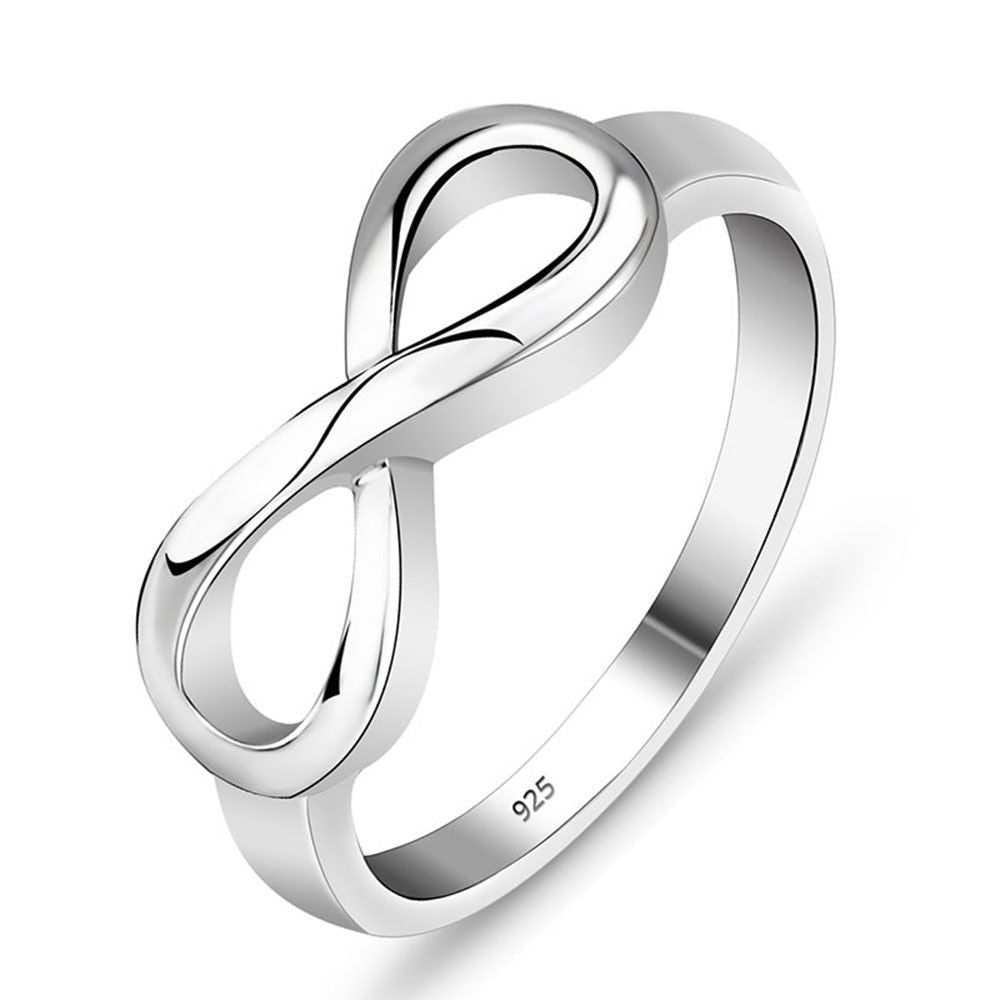 Anillo con Símbolo de Infinito – Amor Eterno, Anillo de Compromiso Minimalista