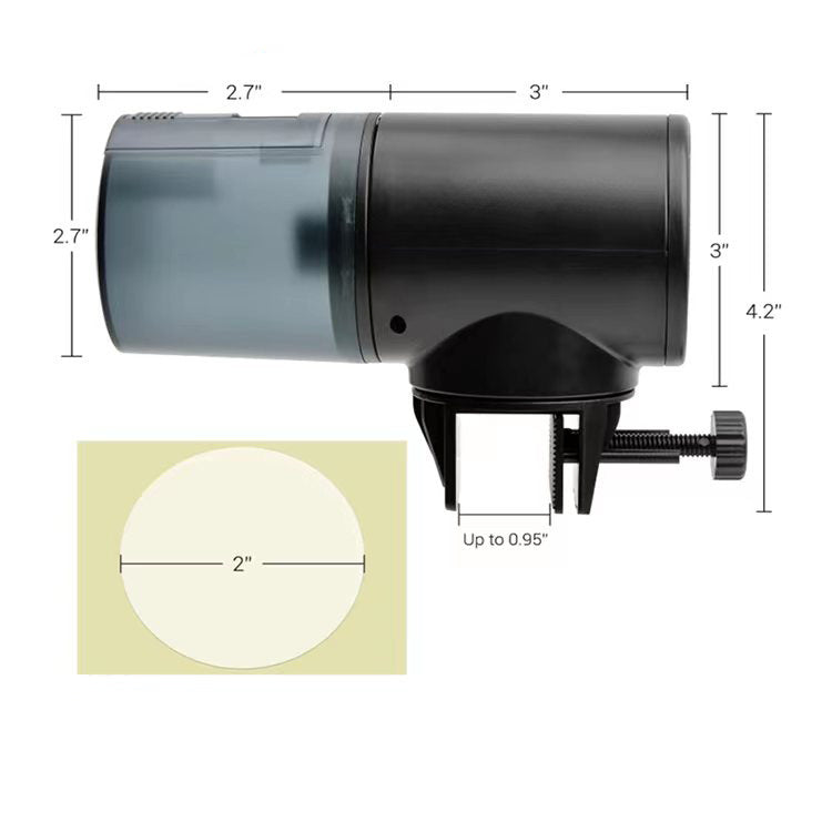 Alimentador Inteligente Para Peces – Dispensador Automático Programable y Controlado