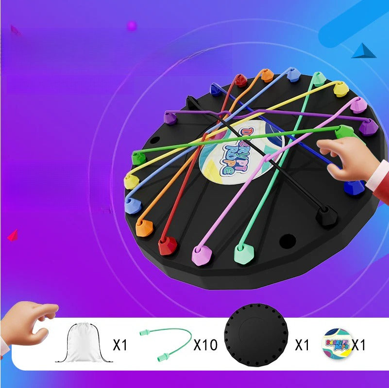 Juego de Mesa Educativo para Niños | Reto de Desenredo con Cuerdas