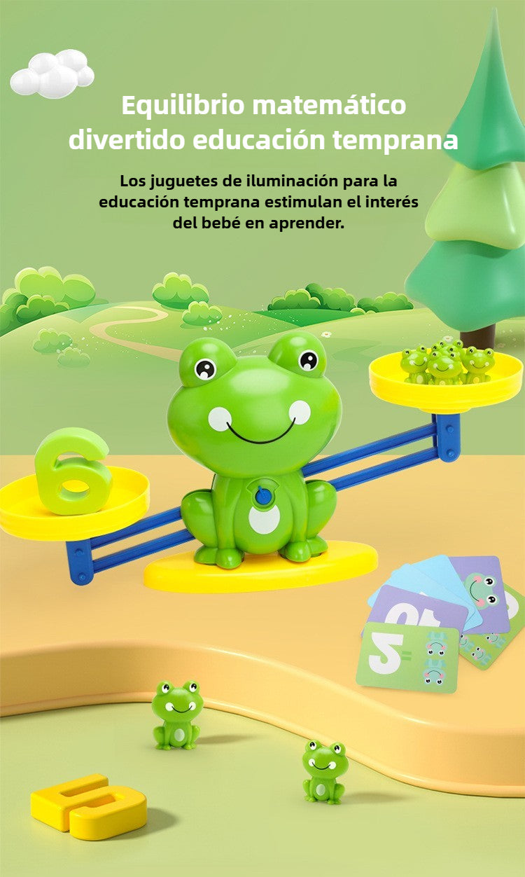 Juguete Educativo para Aprender Matemáticas: Balanza Numérica divertida