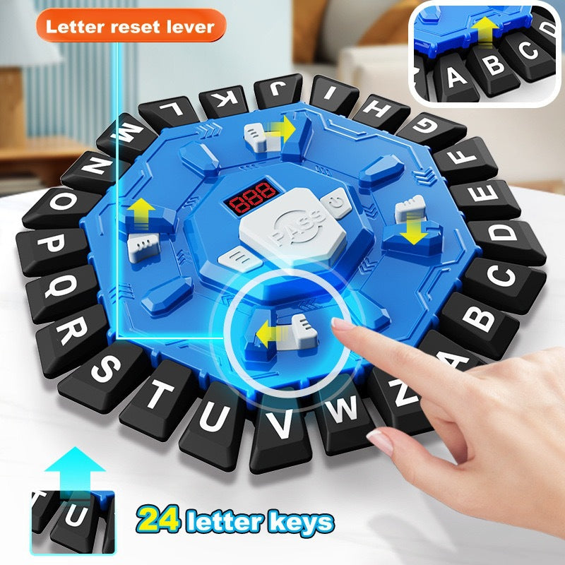 Letter Board - Educational Children's Board Game: Fast-Paced English Word Game
