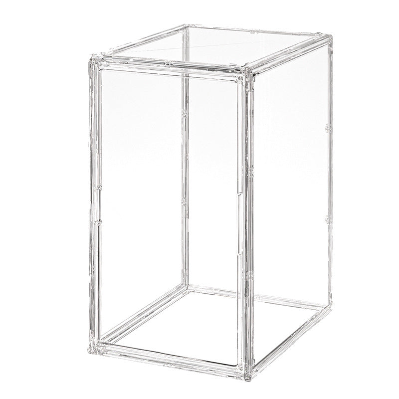 Estante de exhibición de figuras de Pop Mart: Caja de exhibición transparente.