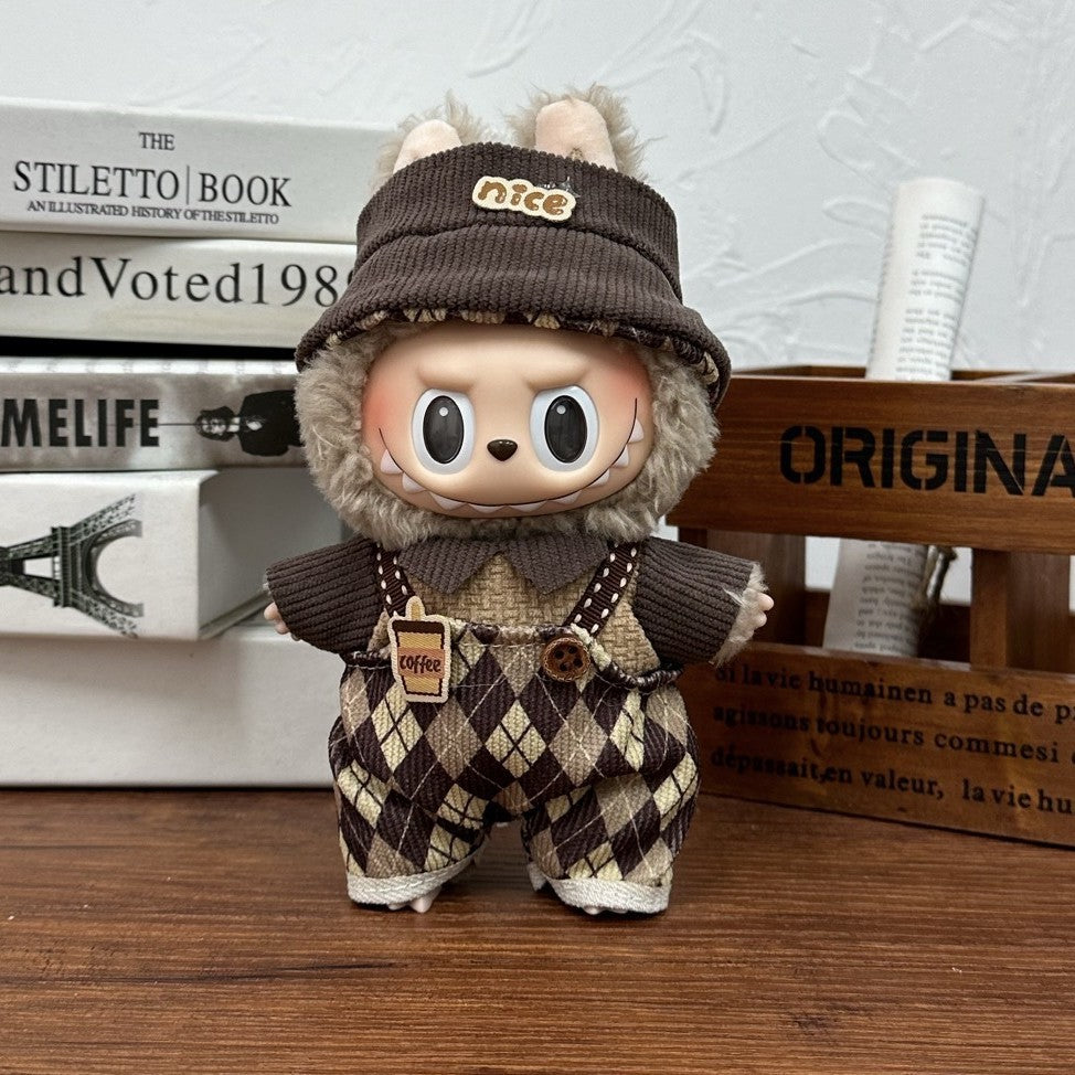 Ropa para Muñecas Labubu de 17cm – Modelos de Pie y Sentado (Muñeca no incluida)