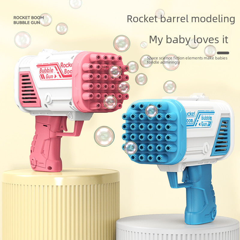 Pistola de Burbujas para Niños de 32 Agujeros