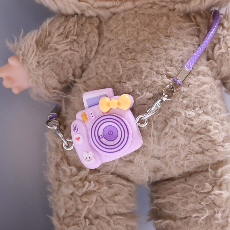 Conjunto tejido para muñeca Labubu 17 cm: suéter, gorro y bolso