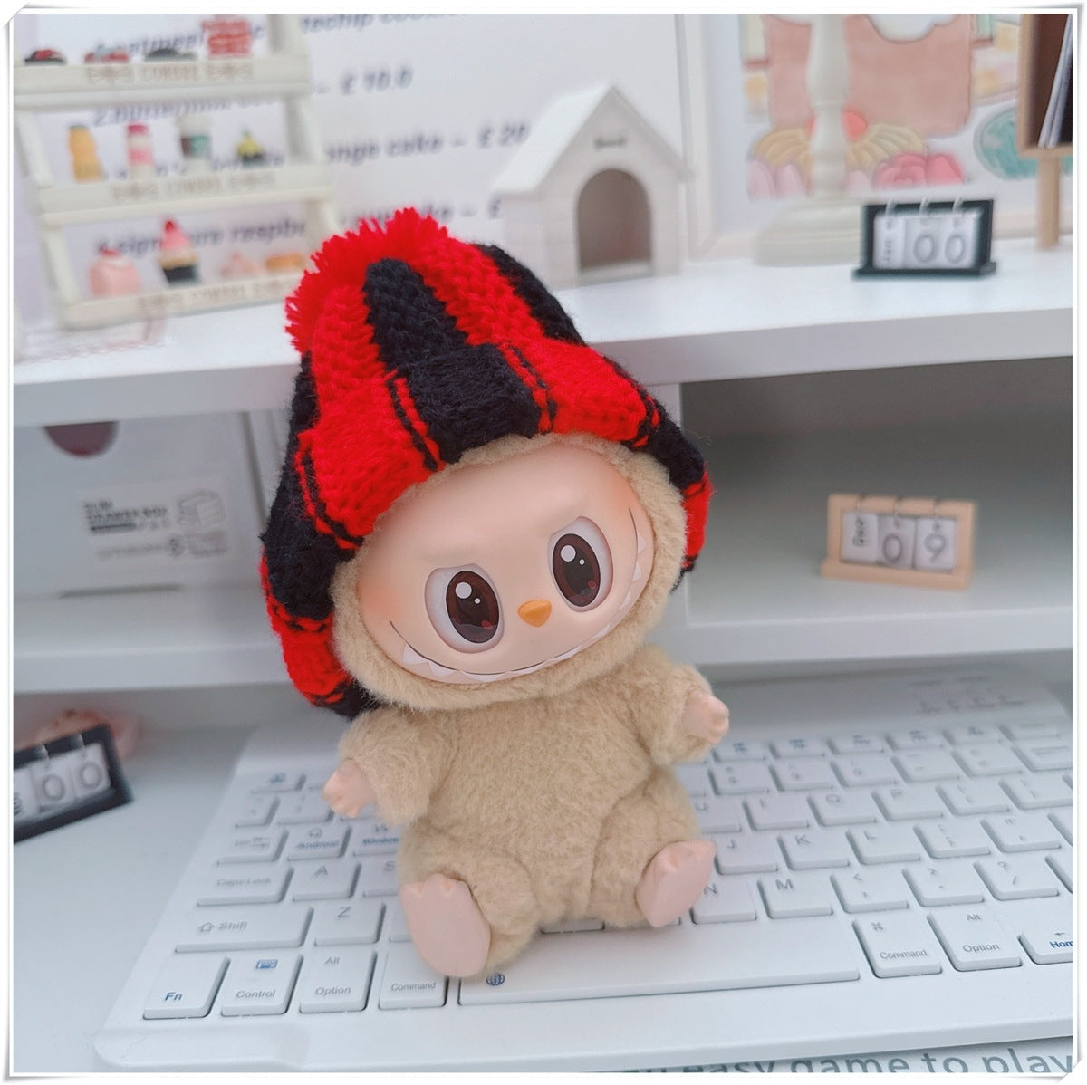 Ropa y accesorios para munecos Labubu, varios diseños divertidos (Muñeca no incluida)