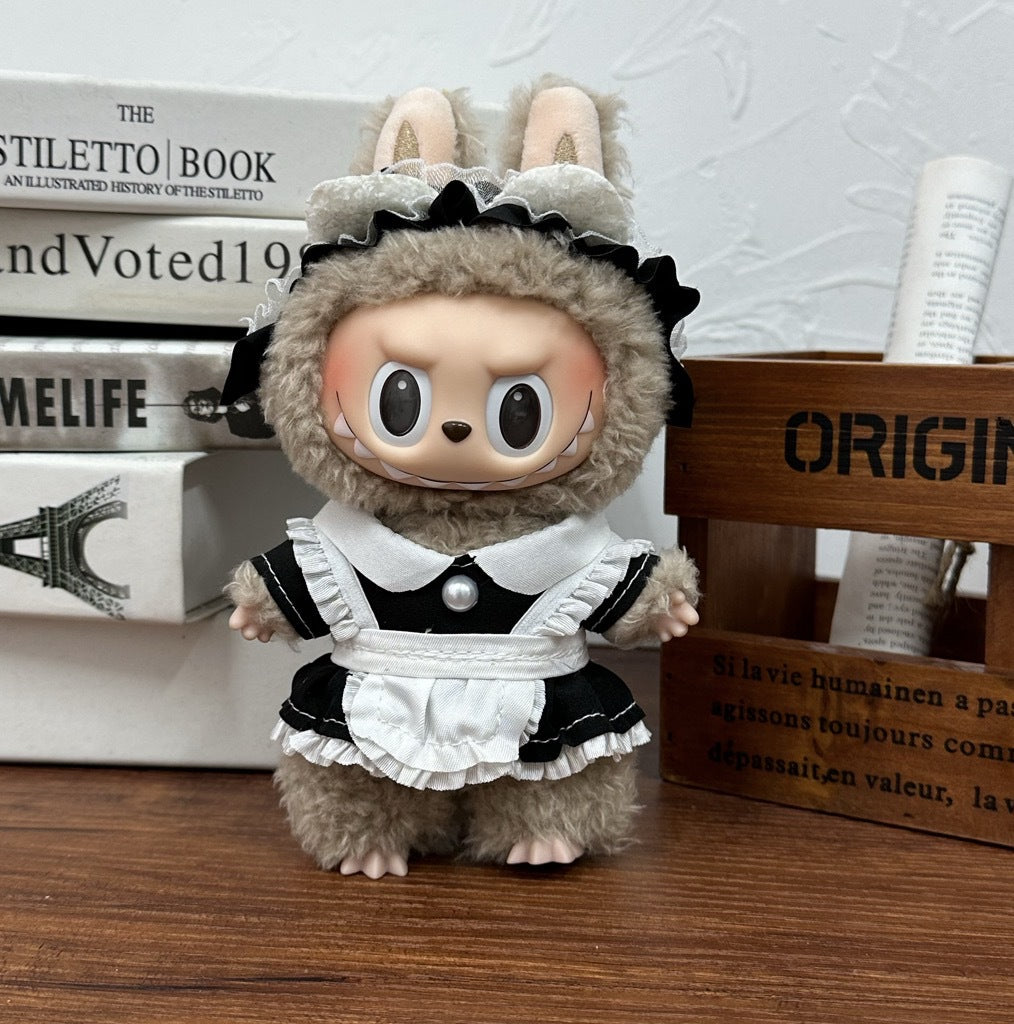 Ropa para Muñecas Labubu de 17cm – Modelos de Pie y Sentado (Muñeca no incluida)