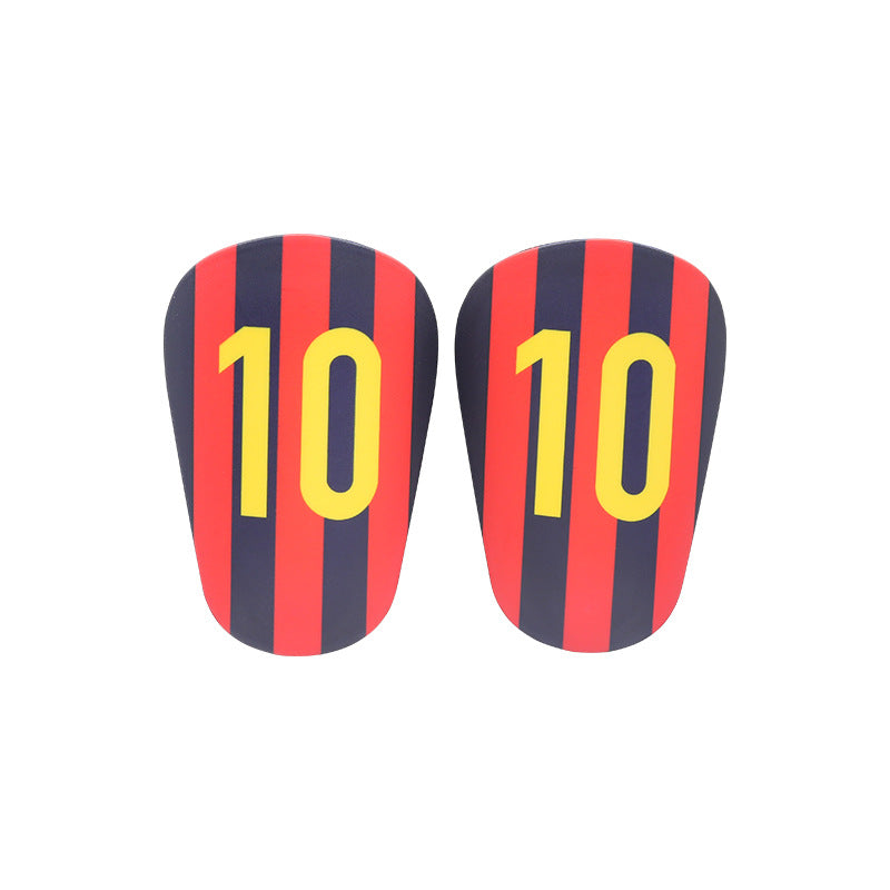 High-Temperature Football Socks with Light Shin Guards for Adults and Kids: Star Number and Foot Protection