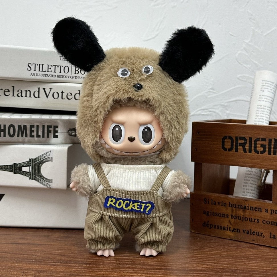 Ropa para Muñecas Labubu de 17cm – Modelos de Pie y Sentado (Muñeca no incluida)