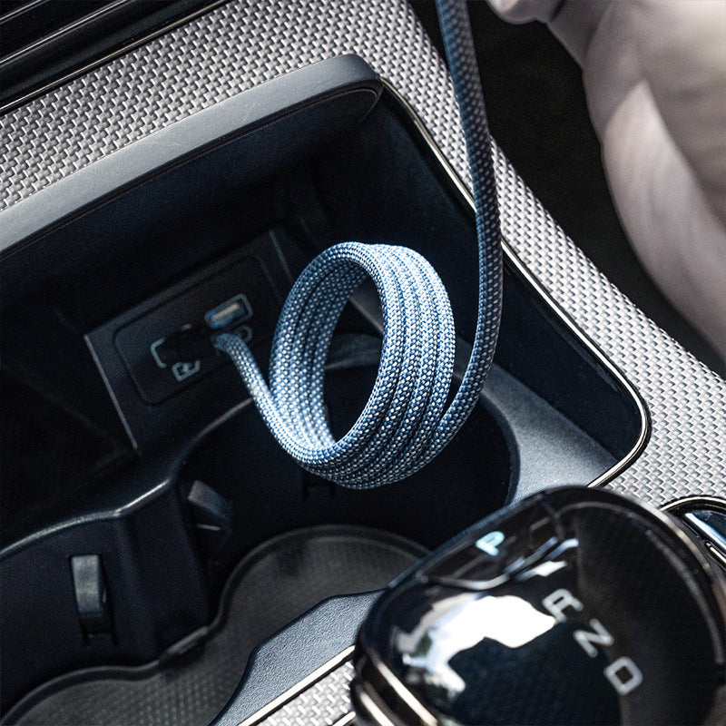 Cable de Carga Magnético 100W con Almacenamiento Automático: Compatible con Apple PD y Tipo-C para Carga Rápida