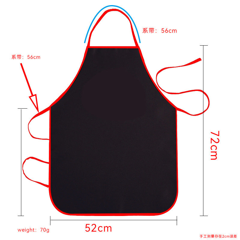 Digital Christmas Print Apron for Kitchen: Oil and Stain Resistant