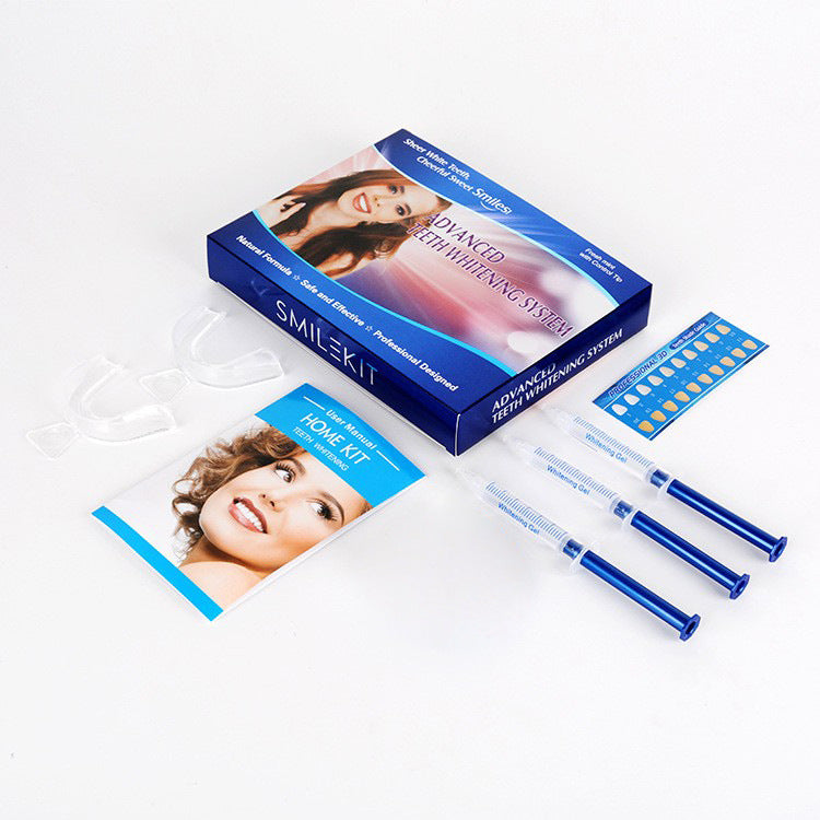 Equipo de blanqueamiento dental LED con gel blanqueador