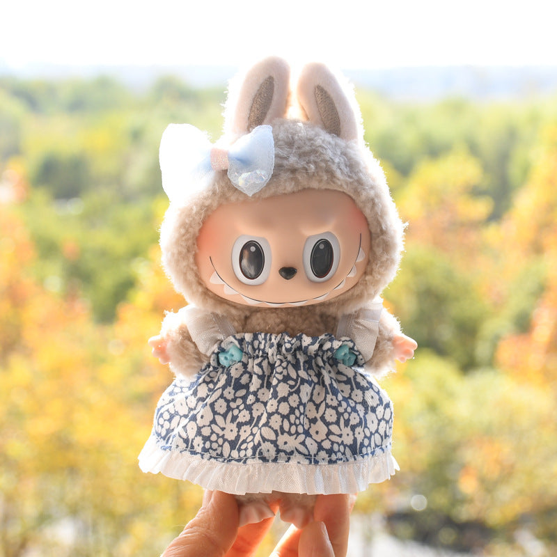 Ropa Estilo Coquette para Muñeca Labubu 17cm – Accesorios para Personalizar (Muñeca No Incluida)