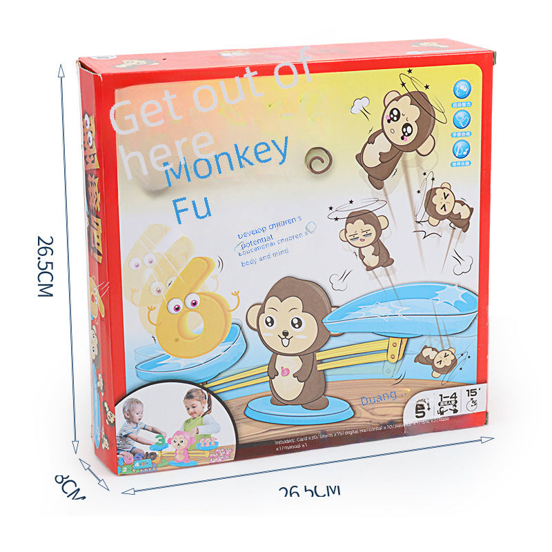 Juguete Educativo para Aprender Matemáticas: Balanza Numérica divertida