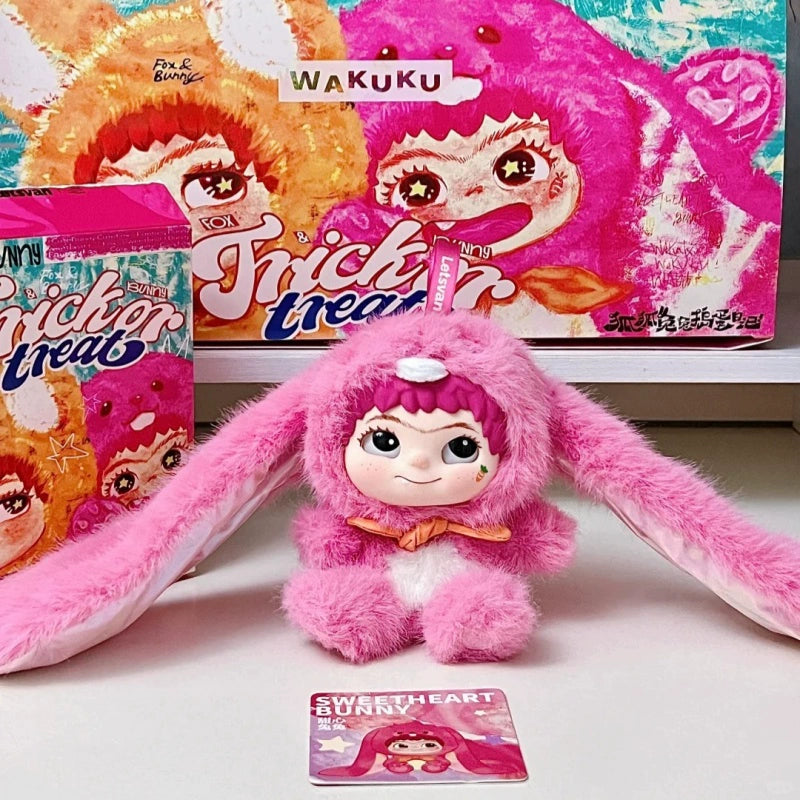 WAKUKU Party Series Plush and Resin Collectible Figures with Surprise Boxes