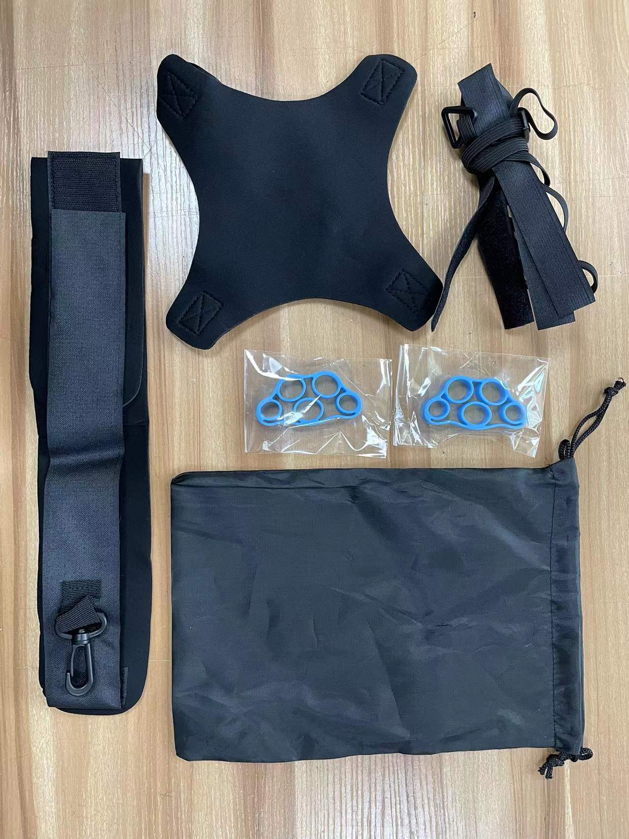 Football Balls with Bags for Students: Spiral Strap Training Gear