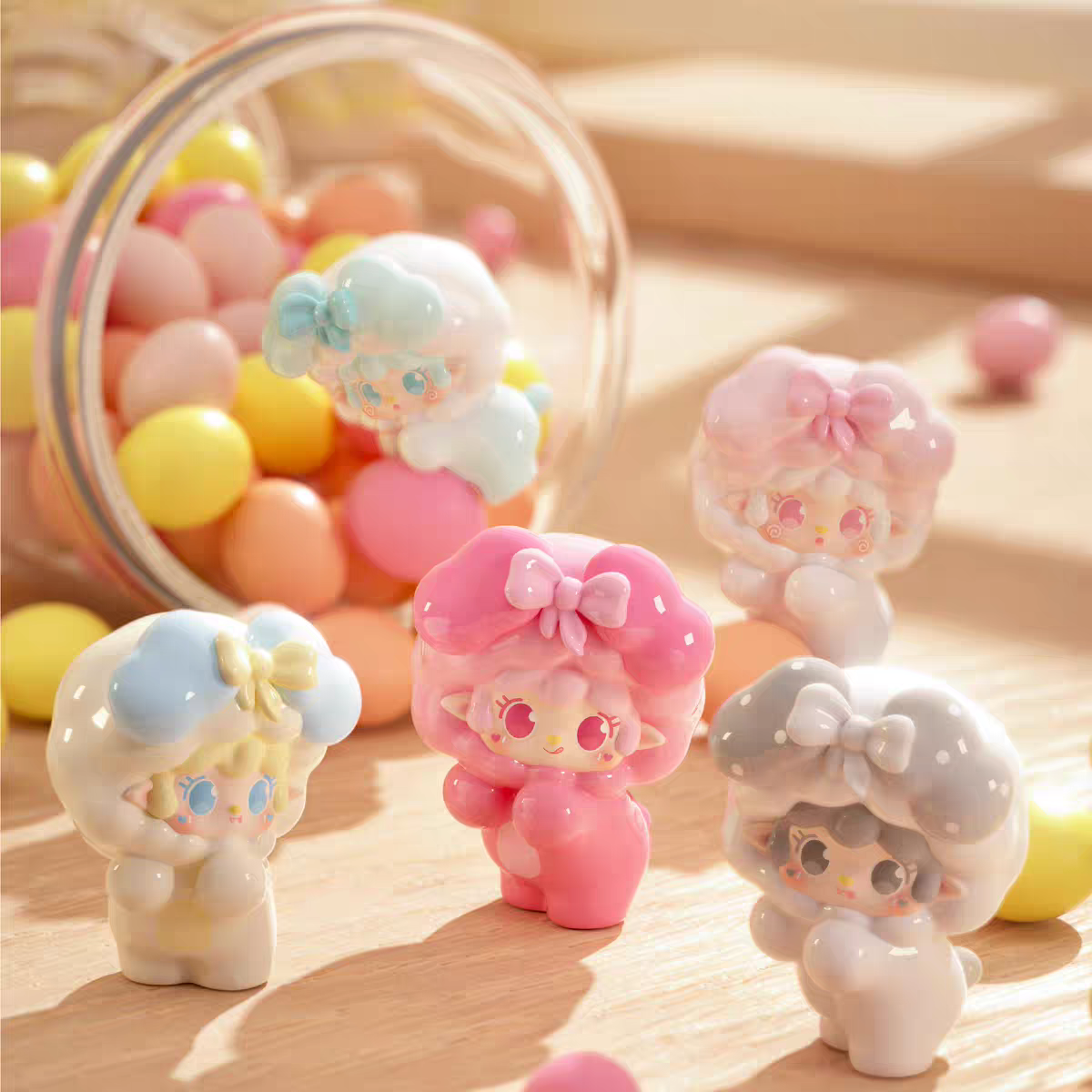 Yooki Sweet Sugar Bombs Cute Collectible Figures: Gift for Girls