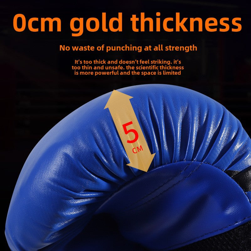 Guantes de Boxeo Profesionales para Adultos: Guantes de Entrenamiento para Hombres, Mujeres y Niños, Sanda, Muay Thai, Combate y Sacos de Boxeo