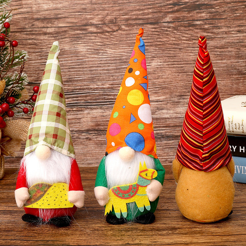 Duende Decorativo Estilo México : Diseños con Taco, Piñata y Chiles