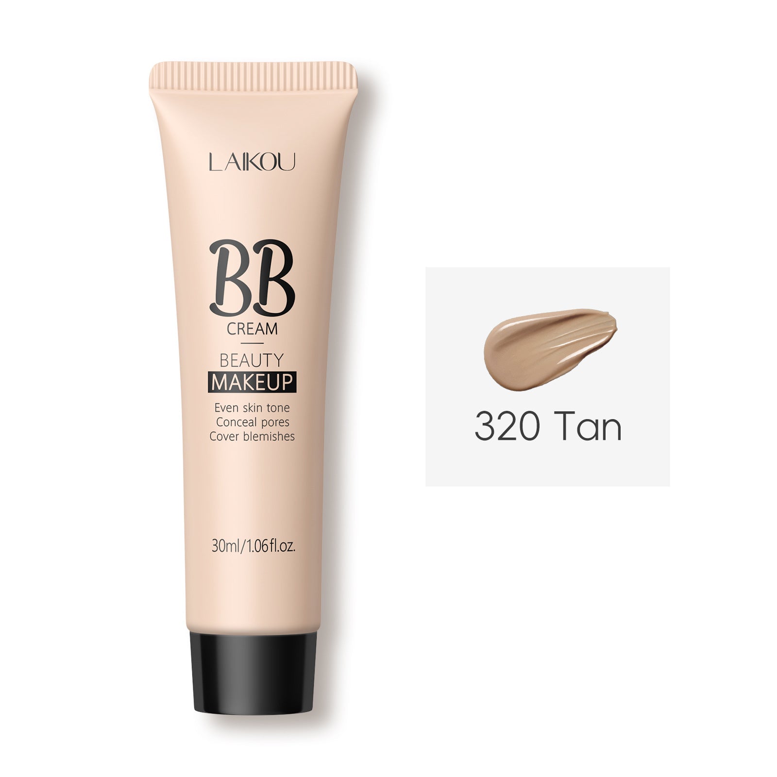 BB Crema LAIKOU de 9 colores 30ml (tubo): Maquillaje Natural, Cosméticos Aprobados por la FDA