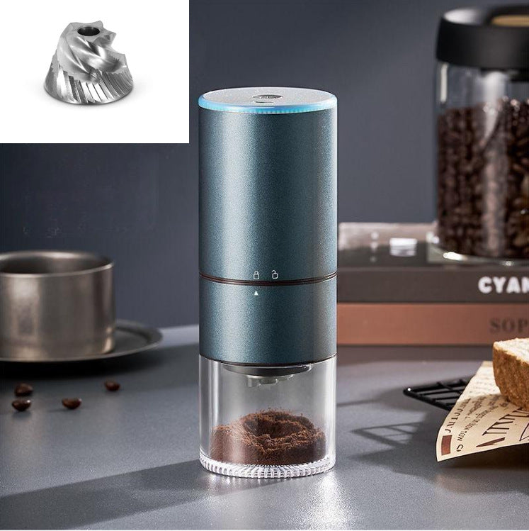 Molinillo de Café Eléctrico Portátil: USB Recargable, Compacto y Eficiente