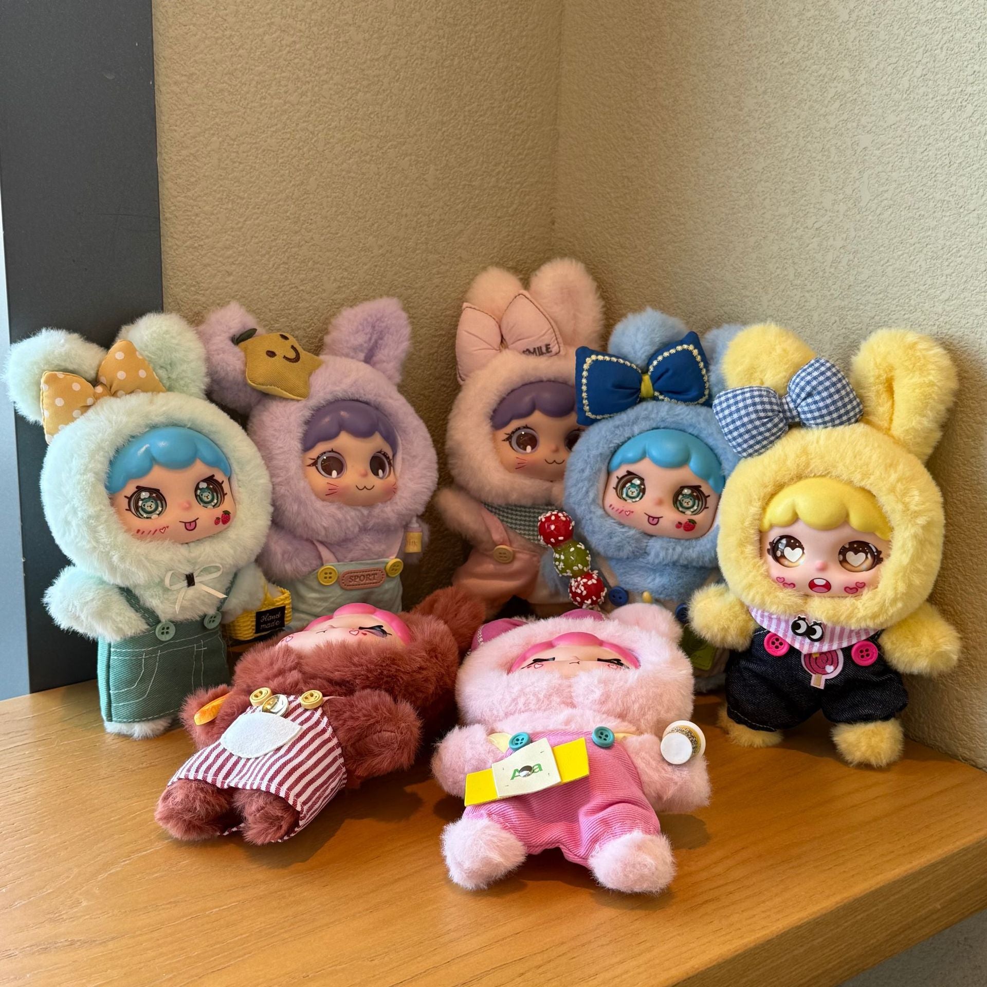 Muñeco De Peluche Cara Adorable Para Mochilas