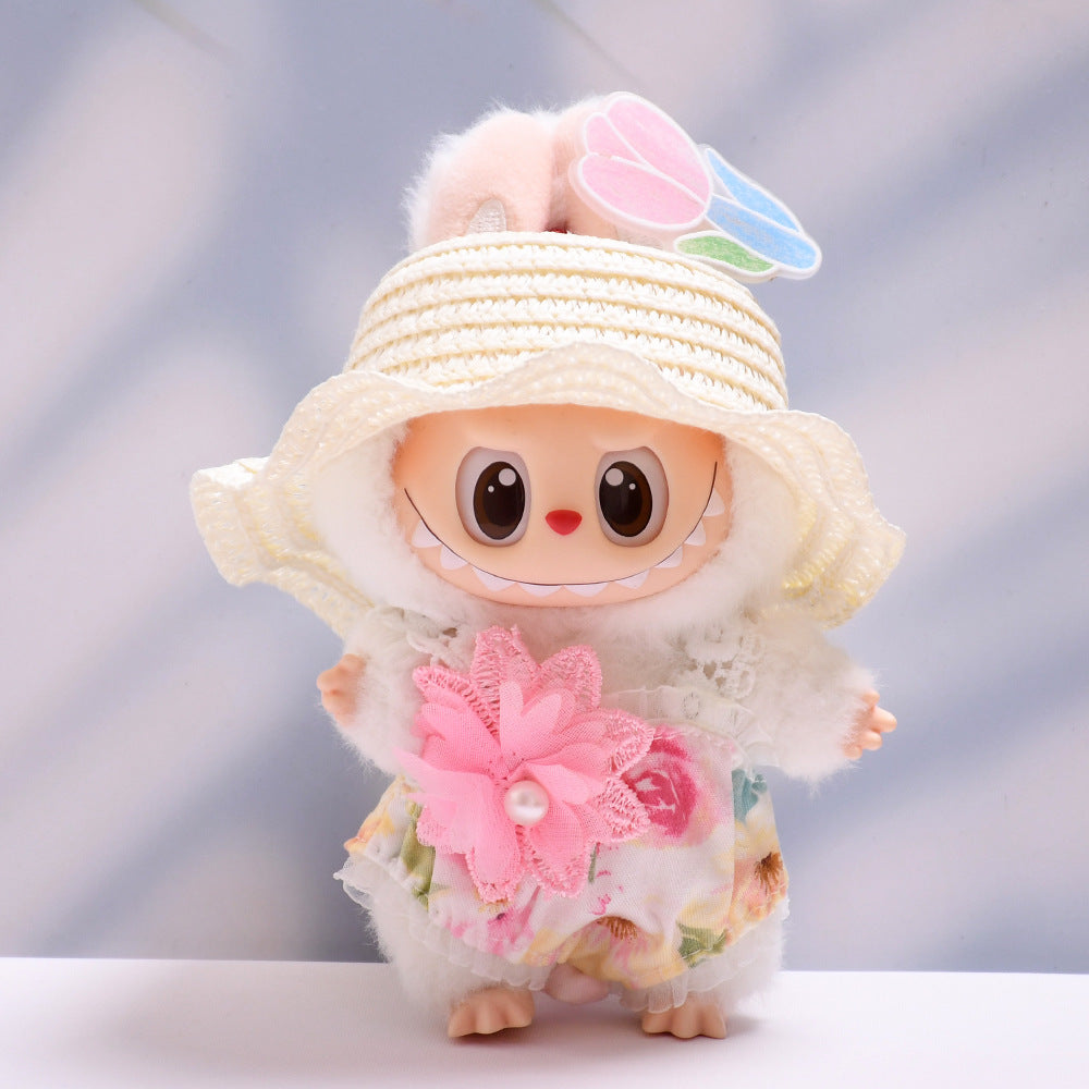 Stitch Story: Compatible with Labubu, Clothing Set, Accessories for 17cm Dolls, Accessories for Labubu (No Doll)
