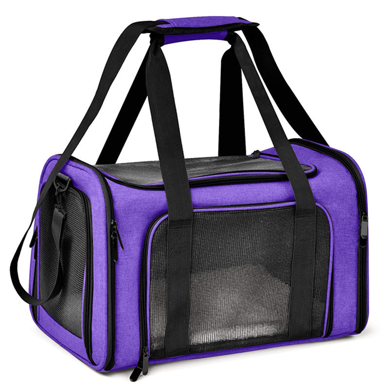 Transportín para gatos y perros – Bolsa de transporte portátil ideal para viajes.