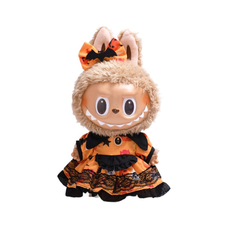 Vestido de Halloween para Labubu de 38cm